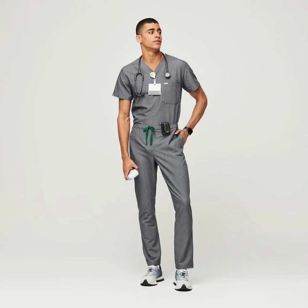 Figs Daga Slim Pant in Graphite Size Large New with tag